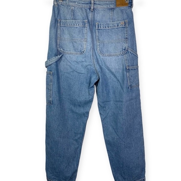 American Eagle Outfitters Highest Rise 90's Boyfriend carpenter jeans in 4 short - Picture 4 of 9